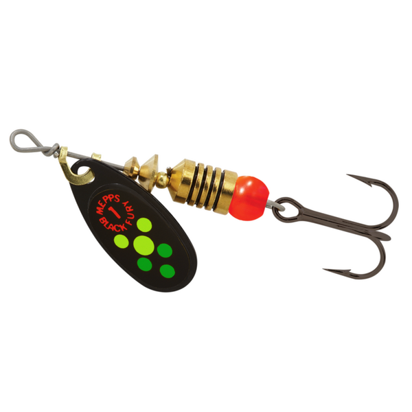 Mepps Black Fury Plain Size 1 1/8oz