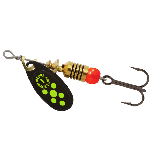 Mepps Black Fury Plain Size 1 1/8oz