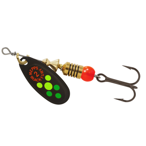 Mepps Black Fury Plain Size 2 1/6oz