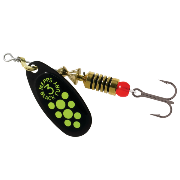 Mepps Black Fury Plain Size 3 1/4oz