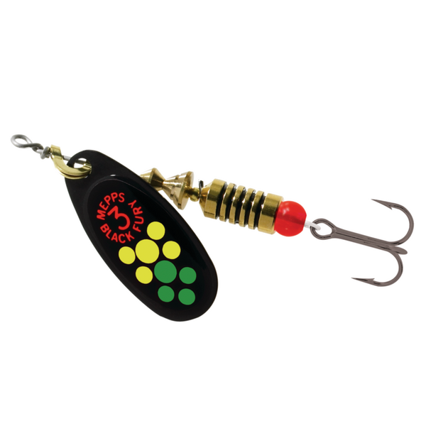 Mepps Black Fury Plain Size 3 1/4oz