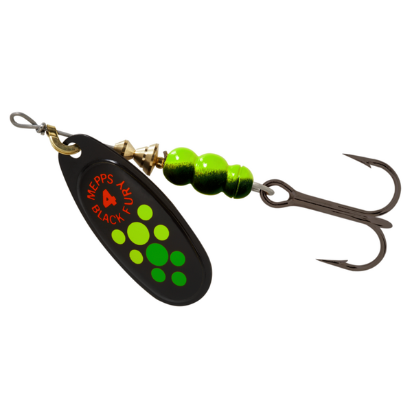 Mepps Black Fury Plain Size 4 1/3oz