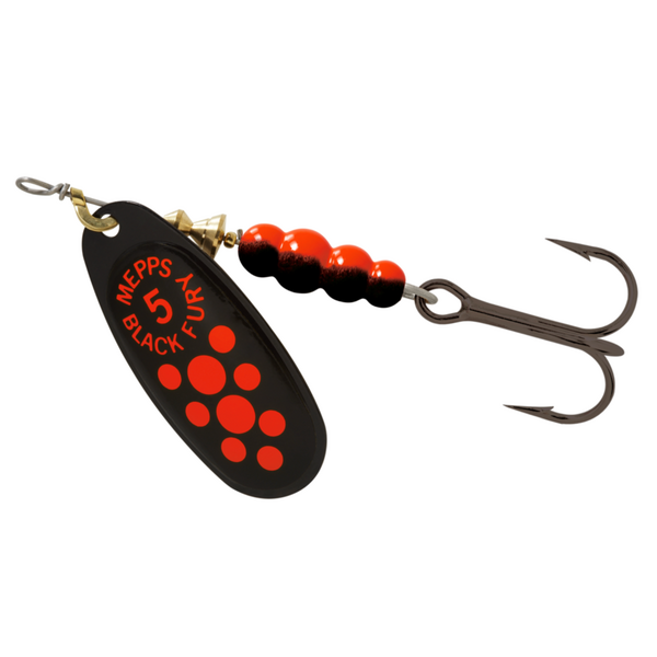 Mepps Black Fury Plain Size 5 1/2oz
