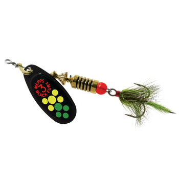 Mepps Black Fury Dressed Size 5 1/2oz