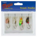 Mepps Lure Kit. Trout Siwash 4-pk