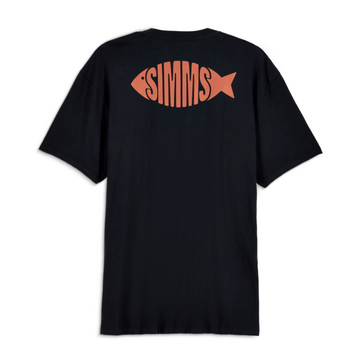 Simms M's Logofish T-Shirt Black