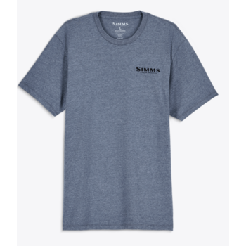 Simms M's Classic Tackle T-Shirt Athletic Heather