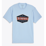 Simms M's Honor Badge T-Shirt Sky Blue