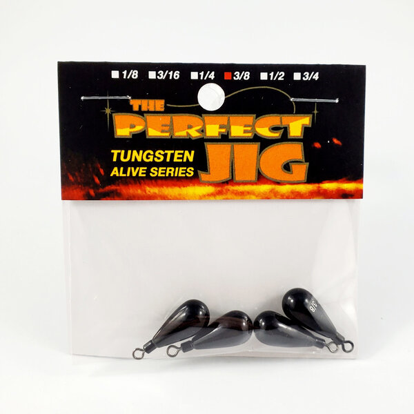 The Perfect Jig Tungsten Alive Series Dropshot Weights