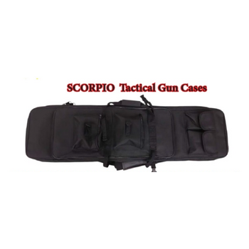 Scorpio Single Gun Case 600D Polyester 42" Black Case