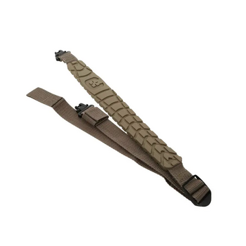 Caldwell Caldwell  Max Grip Slim Sling 2041 OAL 1.50 Wide Flat Dark Earth Adjustable Design for Rifles