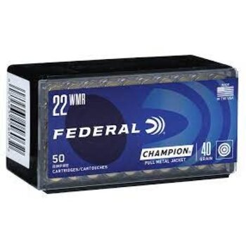 Federal Champion 22WMR 40Gr FMJ