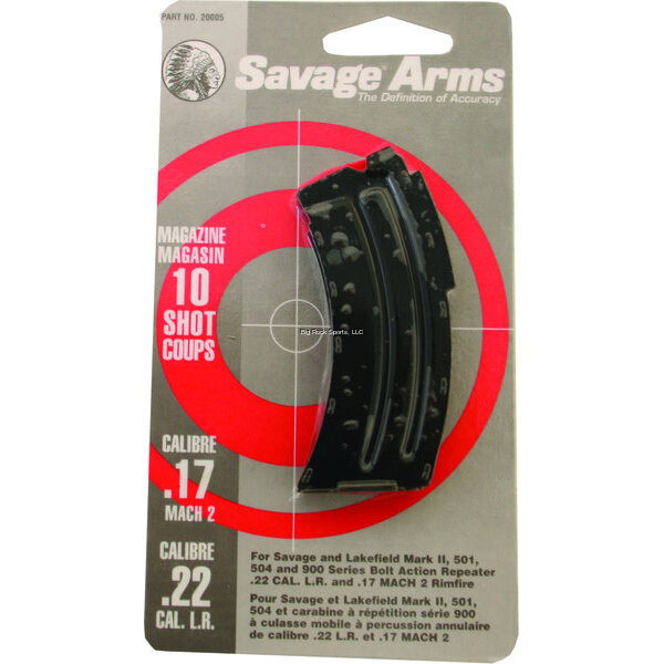 Savage Savage Mark II Magazine 22 cal Blue 10 shot