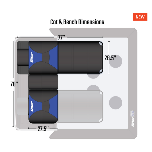 Otter XTR Resort Sleeper X-Over Ice Shelter