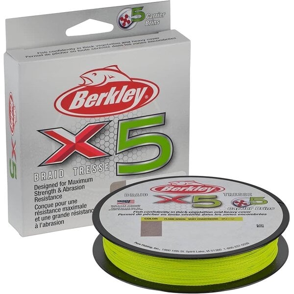 Berkley X5 Braid Filler Spool