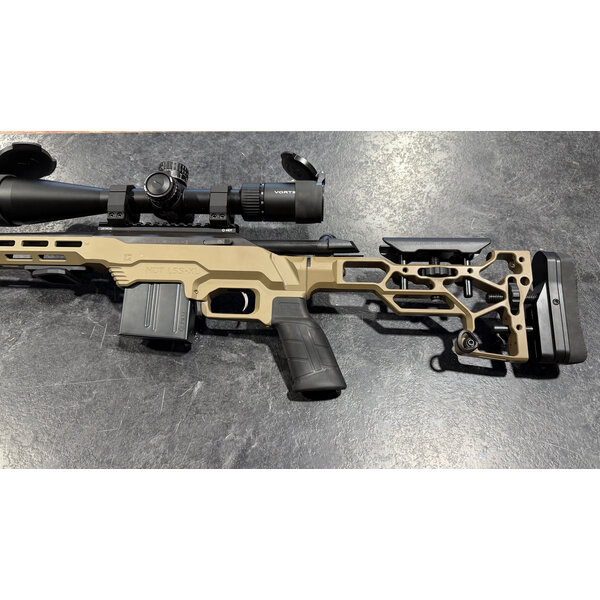 Tikka T3X CTR 6.5 Creed Custom w/Vortex Viper PST 5-25x50 FFP & Case