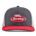 Berkley Performance Logo Trucker Charcoal/Red