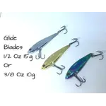 North Shore North Shore Tackle Glide Blade 1/2oz Gold