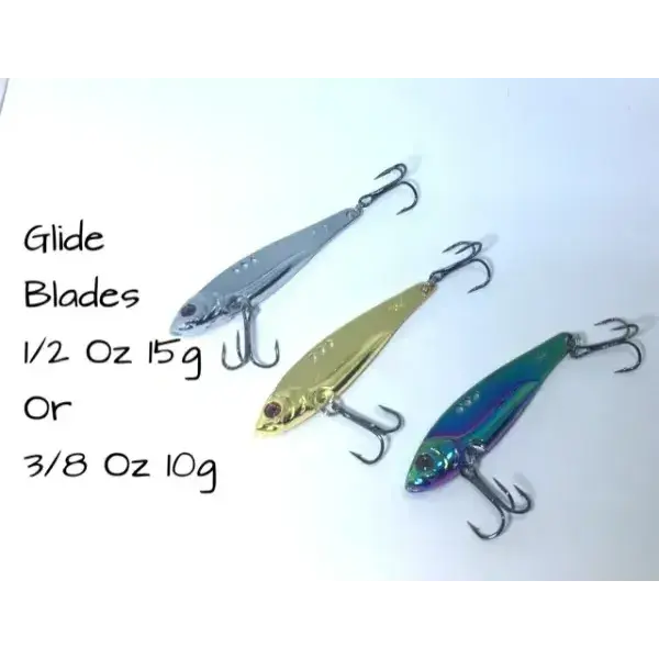 North Shore North Shore Tackle Glide Blade 3/8oz Silver