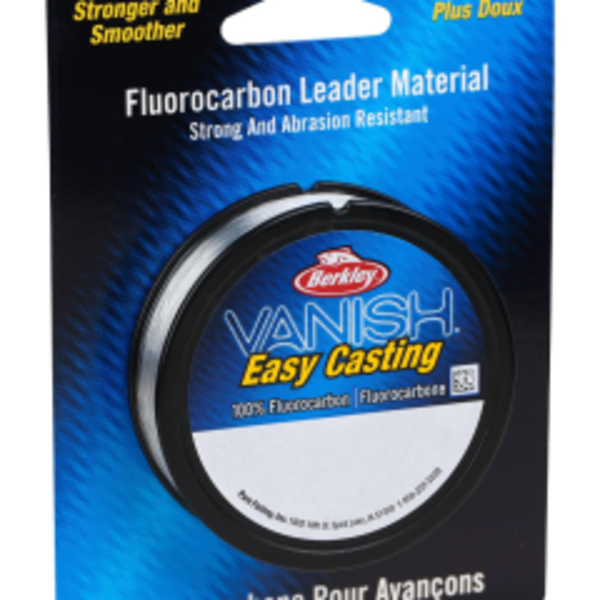 Berkley Vanish 15lb Fluorocarbon Leader Material. 40yds