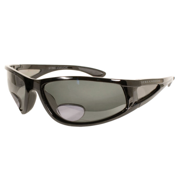 Streamside Bi-Focal Glasses, Smoke +2.00