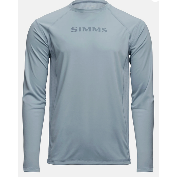 Simms Men's Challenger Solar Crew Steel Blue