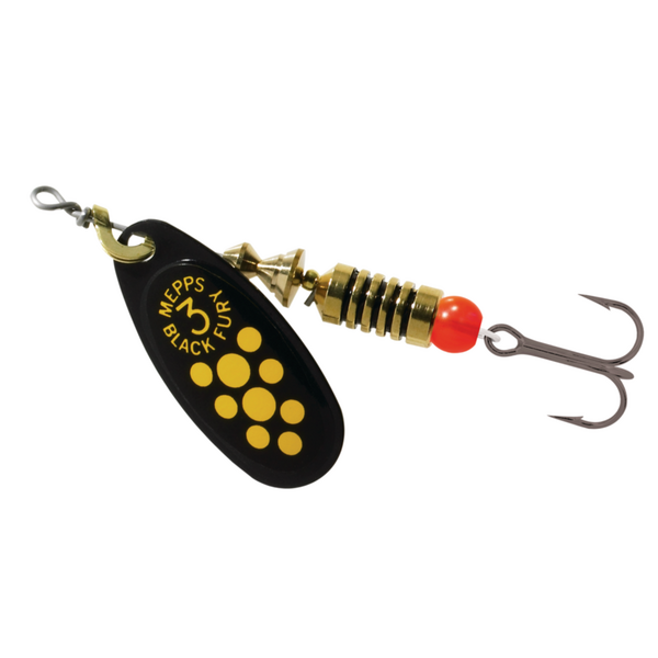 Mepps Black Fury Plain Size 3 1/4oz