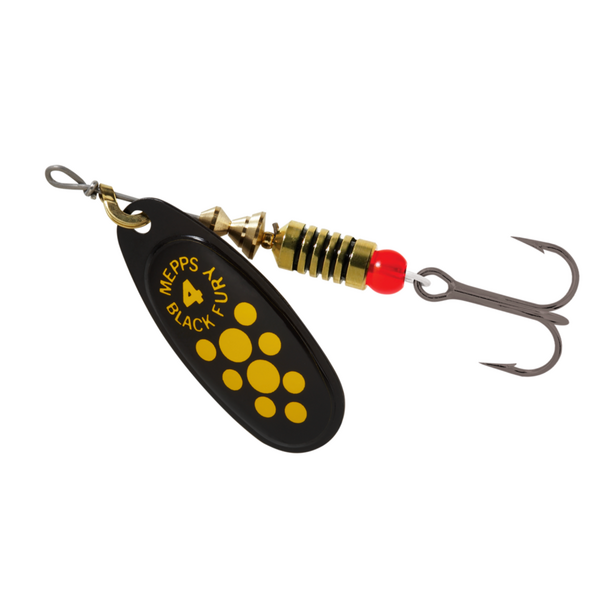 Mepps Black Fury Plain Size 4 1/3oz