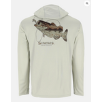 Simms Men's Tech Artist Hoody. Aspen Bass