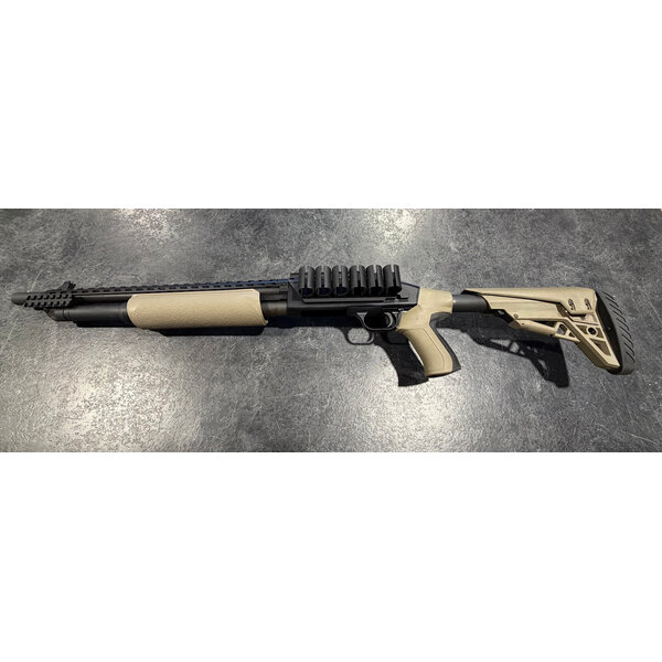 Mossberg 500 Tactical 12ga 18" BBL Pump w/ATI Stocks