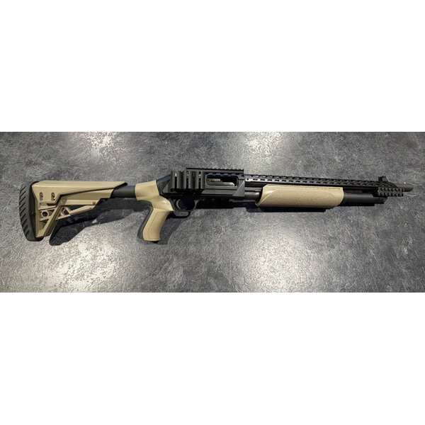 Mossberg 500 Tactical 12ga 18" BBL Pump w/ATI Stocks