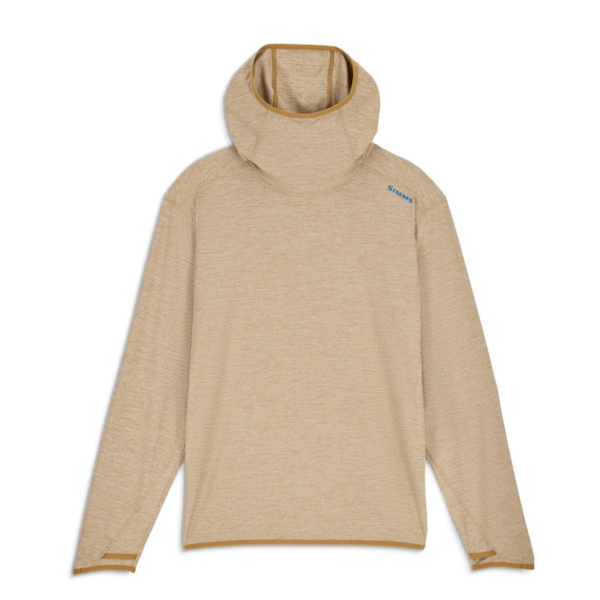 Simms men's Stone Cold Hoody Parchment
