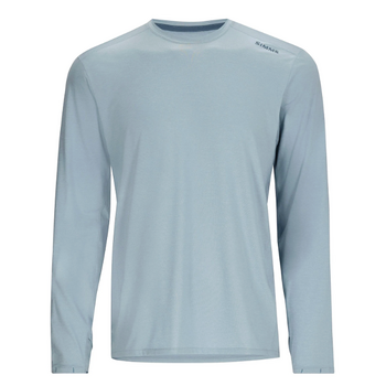 Simms Men's Solarflex Crew Bimini Blue