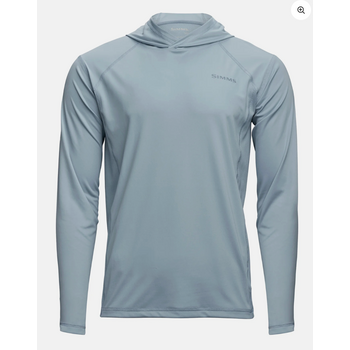 Simms Men's Challenger Solar Hoody Steel Blue