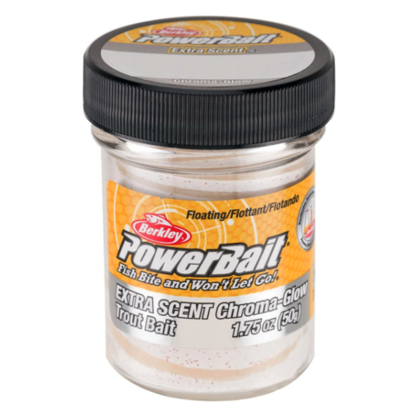 Berkley PowerBait Glitter Chrome Glow Dough 1.75oz