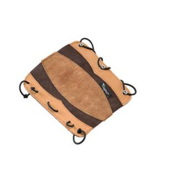 TRADITIONAL LEATHER ARMGUARD/ELASTIC LACING 7"