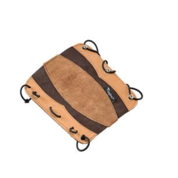 TRADITIONAL LEATHER ARMGUARD/ELASTIC LACING 7"
