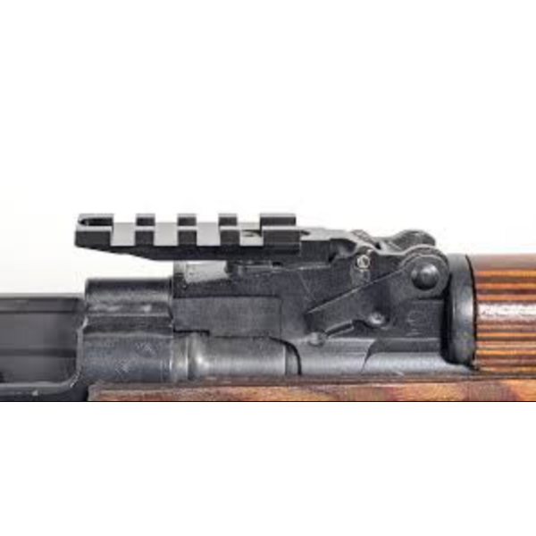 SKS low-profile NDT red dot mount Gen 3 with back-up iron sight