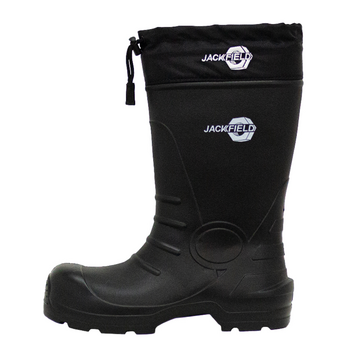 Jackfield Black EVA Safety Boot, Composite Toe, Kevlar Midsole, Removable Thermal Liner