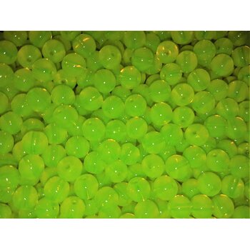 Creek Candy Beads 10mm Clearwater Atomic Chartreuse #253