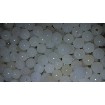 Creek Candy Beads 8mm Natural Smoke White #189