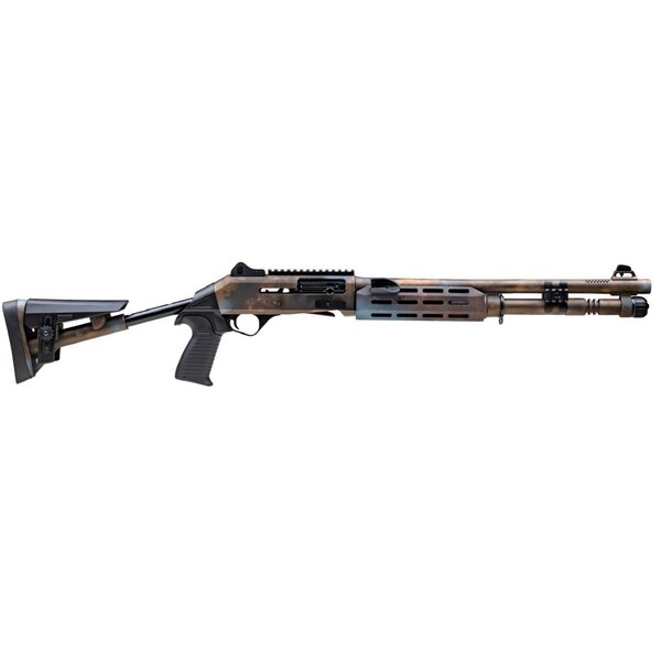 Ege Arms  Panzer M4 Speed Pro 12ga 18.6" Rusted Blue Semi Auto Shotgun