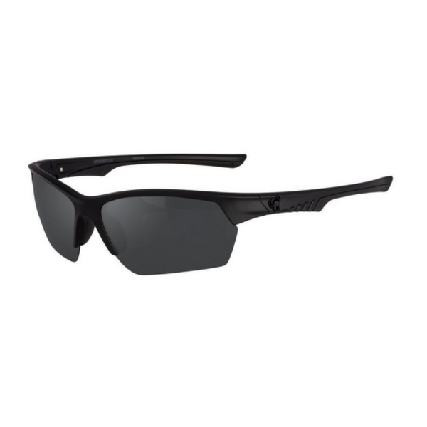 SpiderWire SPW009 Polarized Sunglasses. Matte Black/Smoke SPW009BLKSMK