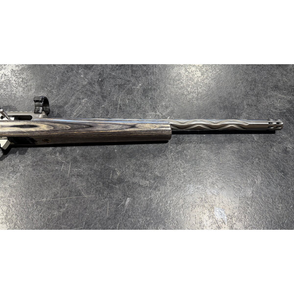 Volquartsen Deluxe 22 LR Stainless Semi Auto Snake Fluted BBL & Laminated Stock