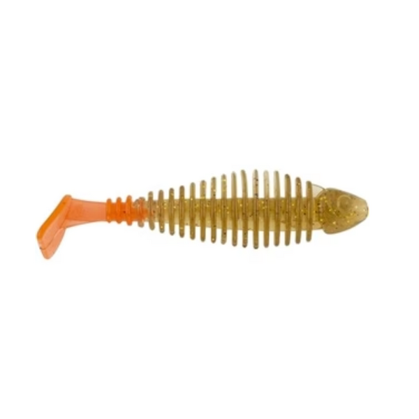 Matzuo Gaikotsu Swim Tails 3.5" Firetail/Gold