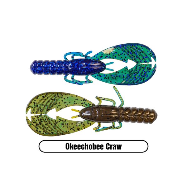 X Zone Muscle Back Craw 4" 7-pk