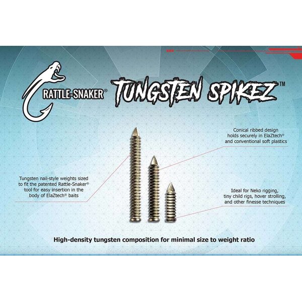 Z-Man Rattle Snaker Tungsten Spikez