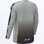 FXR Men's Tournament Air UPF Longsleeve Grey/Blue