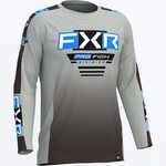 FXR Men's Tournament Air UPF Longsleeve Grey/Blue