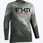 FXR M Derby Swell Air UPF Longsleeve Grey/Red